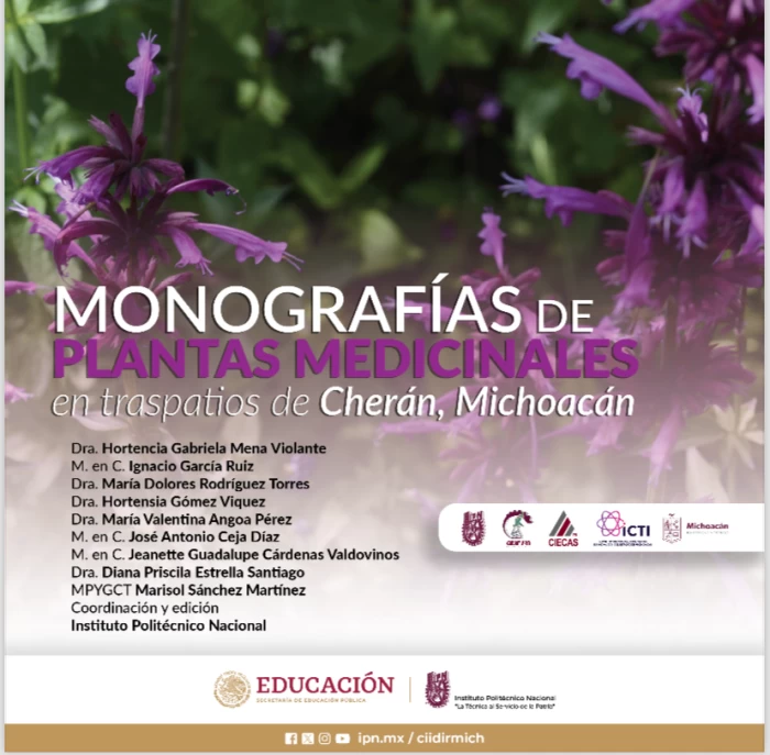 Monografías de plantas medicinales en traspatios de Cherán, Michoacán/